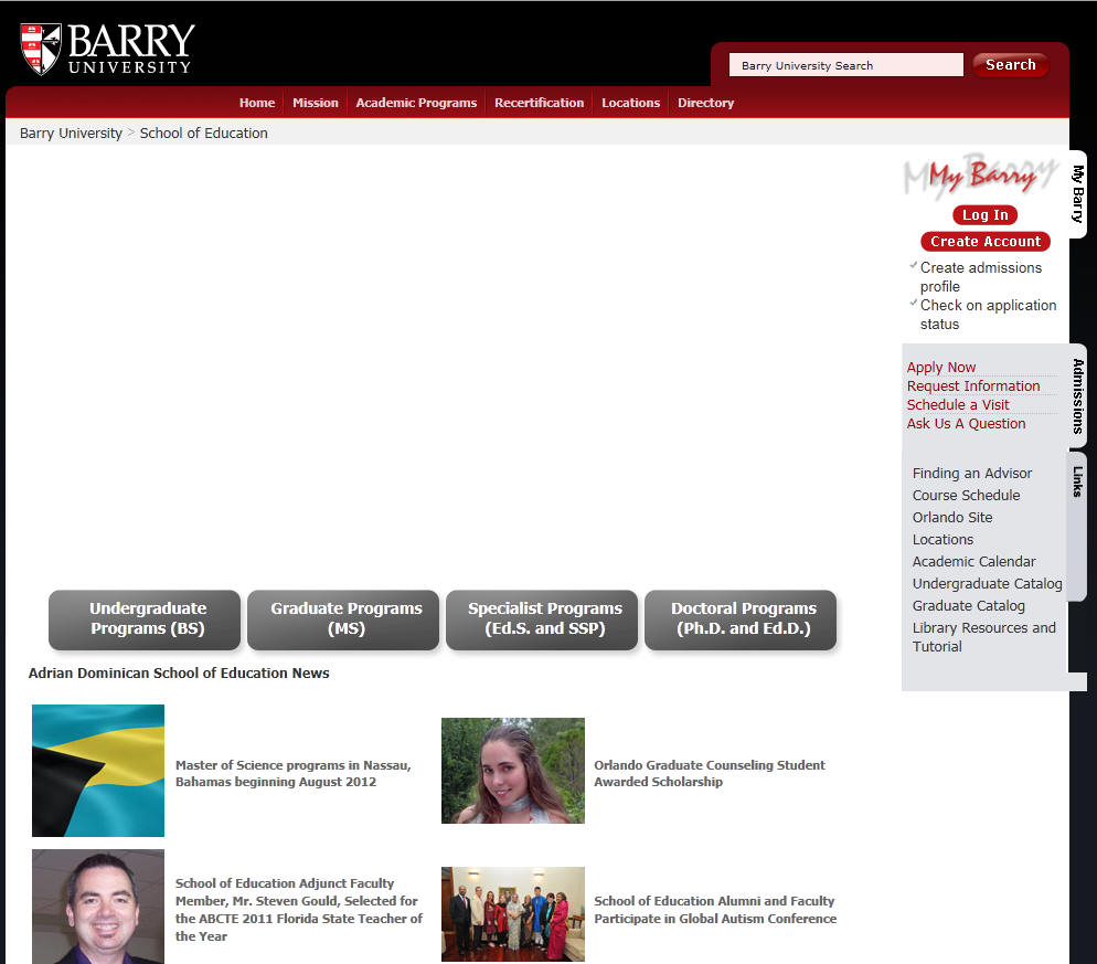 Barry University School of Education
