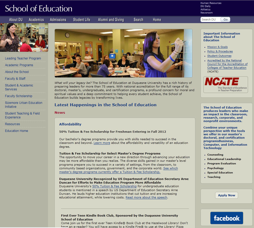 Duquesne University School of Education