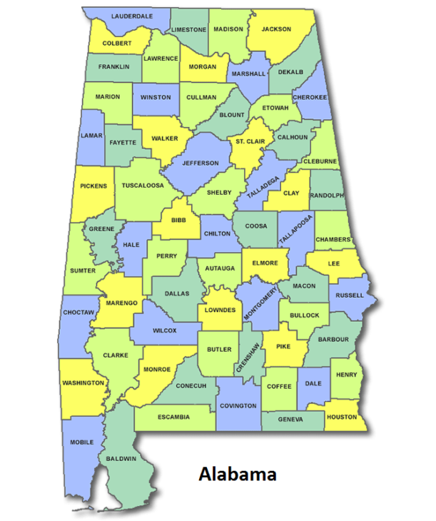 High School Codes in Alabama