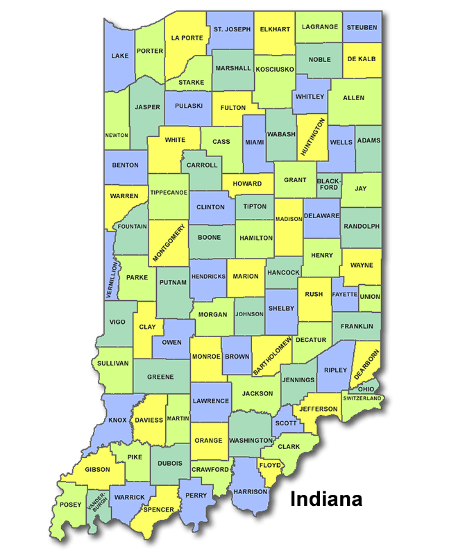 High School Codes in Indiana
