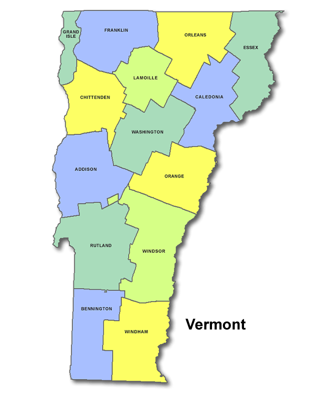 High School Codes in Vermont