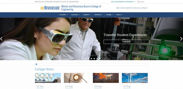The Bourns College of Engineering at University of California--Riverside