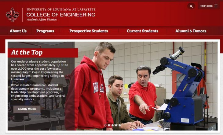 The College of Engineering at University of Louisiana--Lafayette