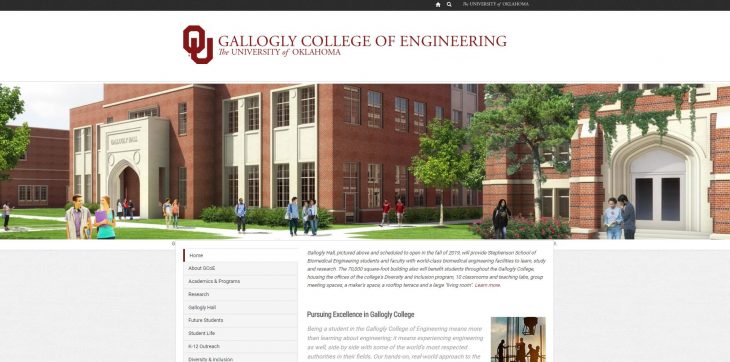 The College of Engineering at University of Oklahoma