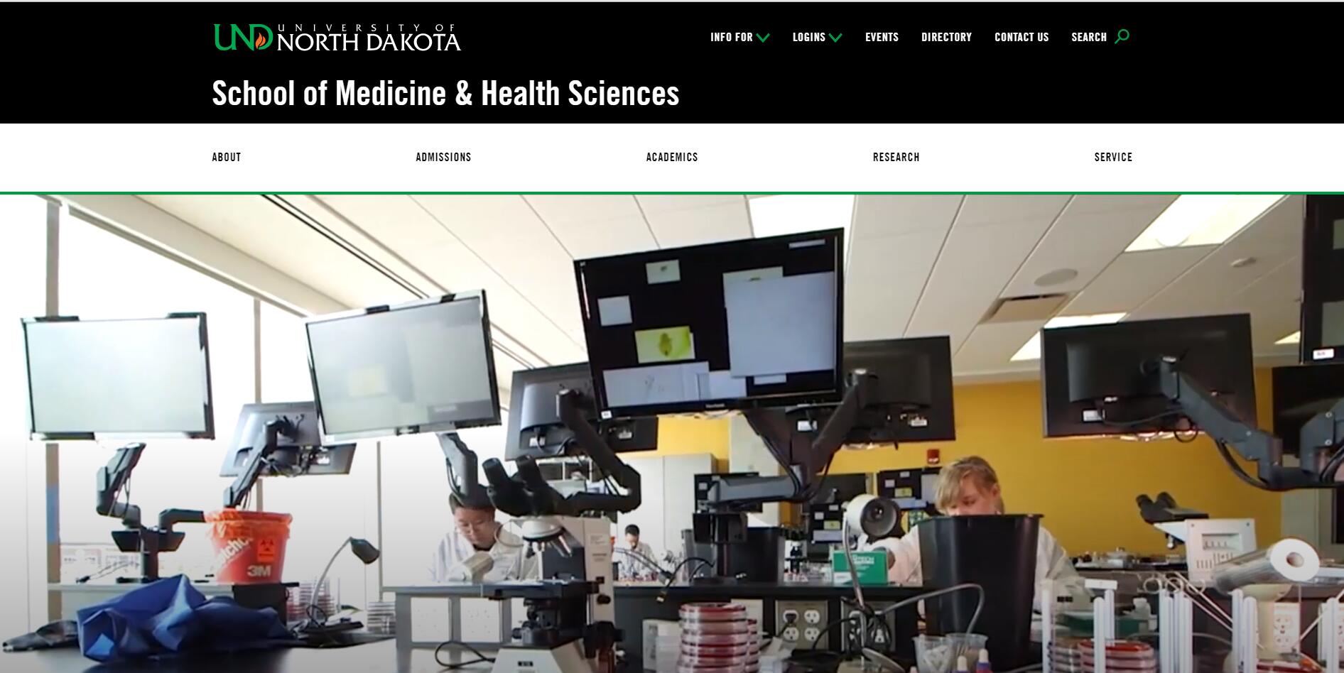 The School of Medicine and Health Sciences at University of North Dakota
