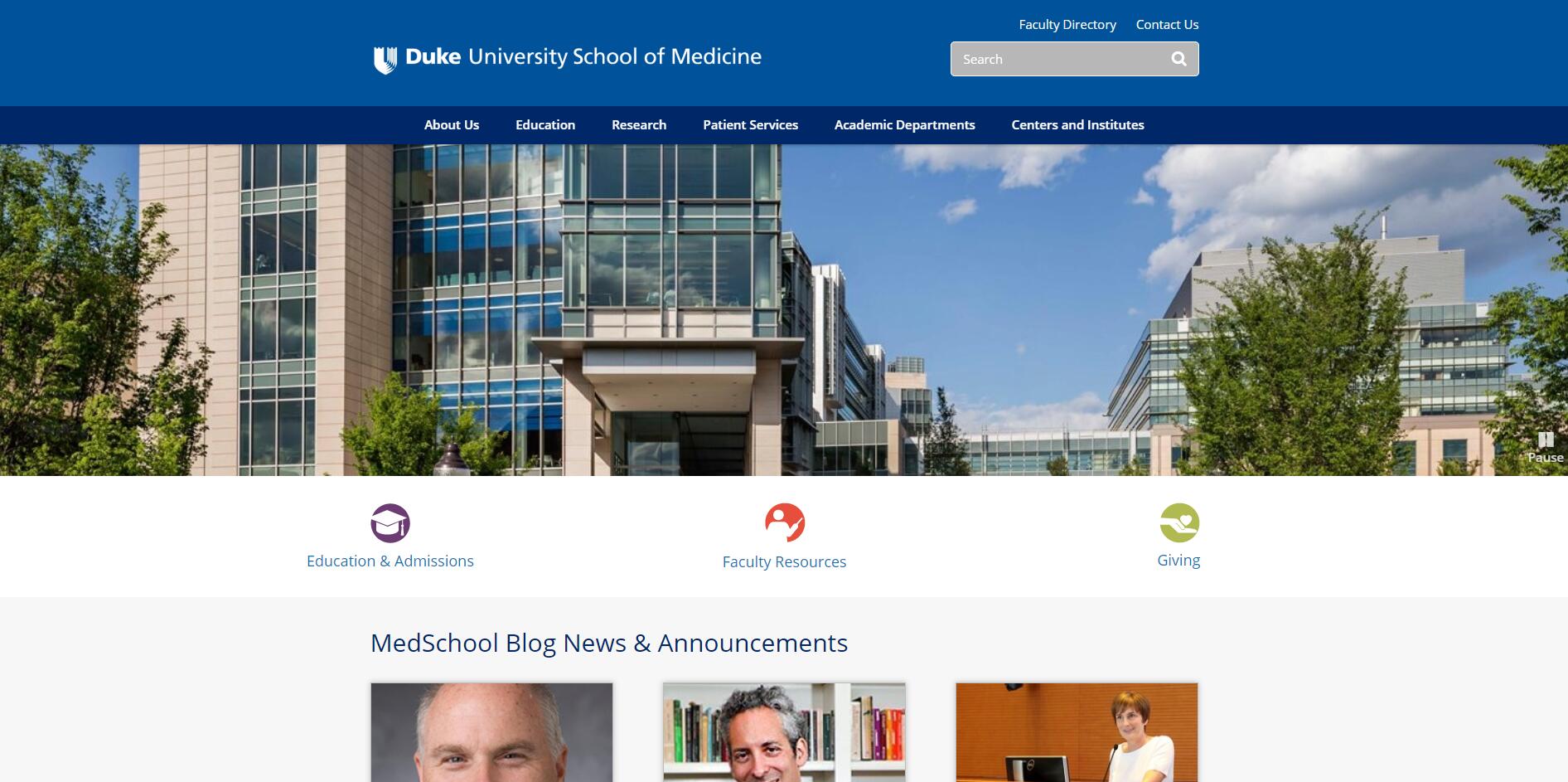 The School of Medicine at Duke University