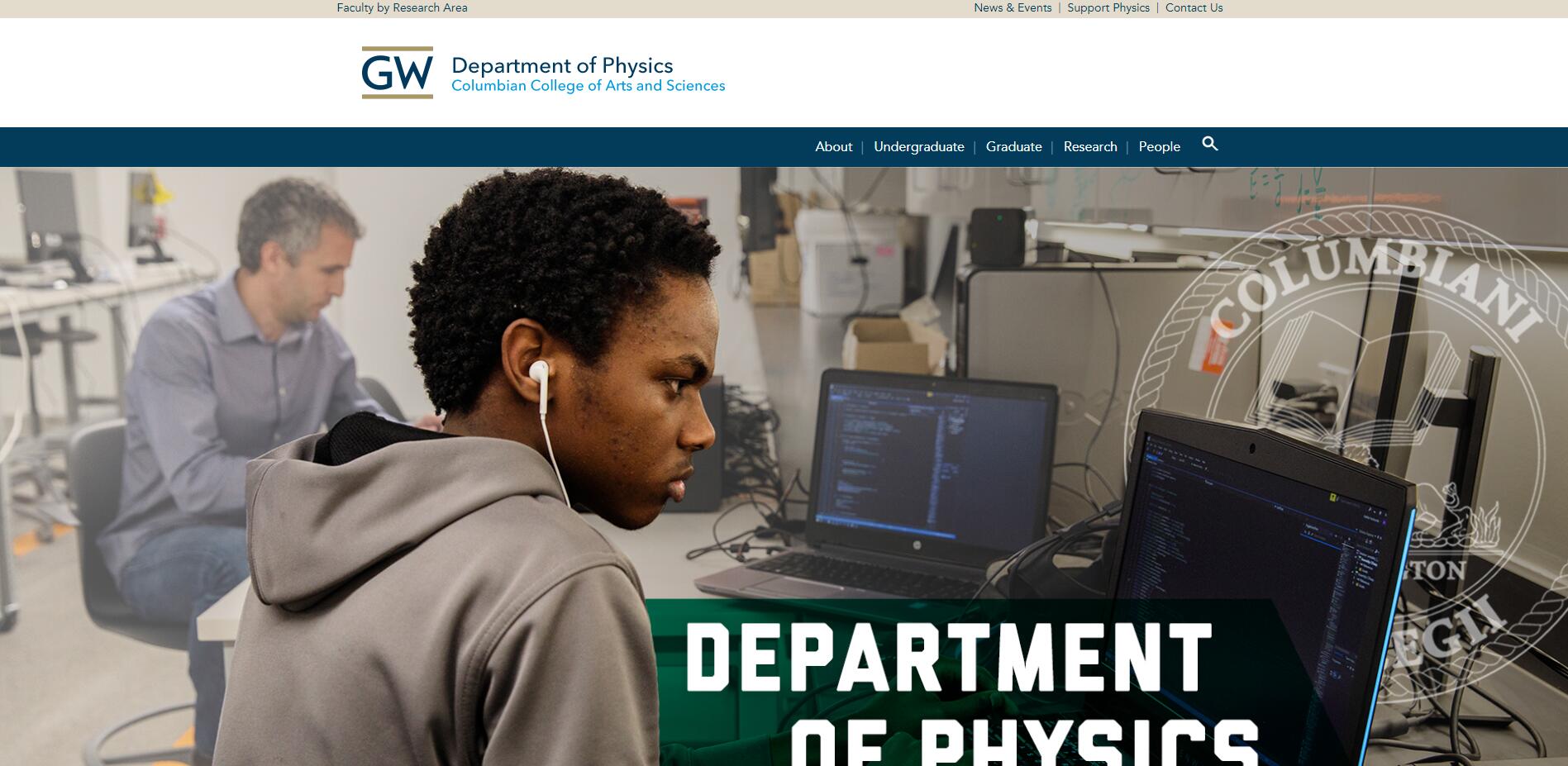 Top Physics Schools in Washington DC