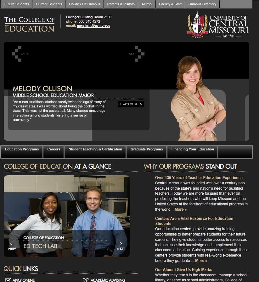 University of Central Missouri College of Education