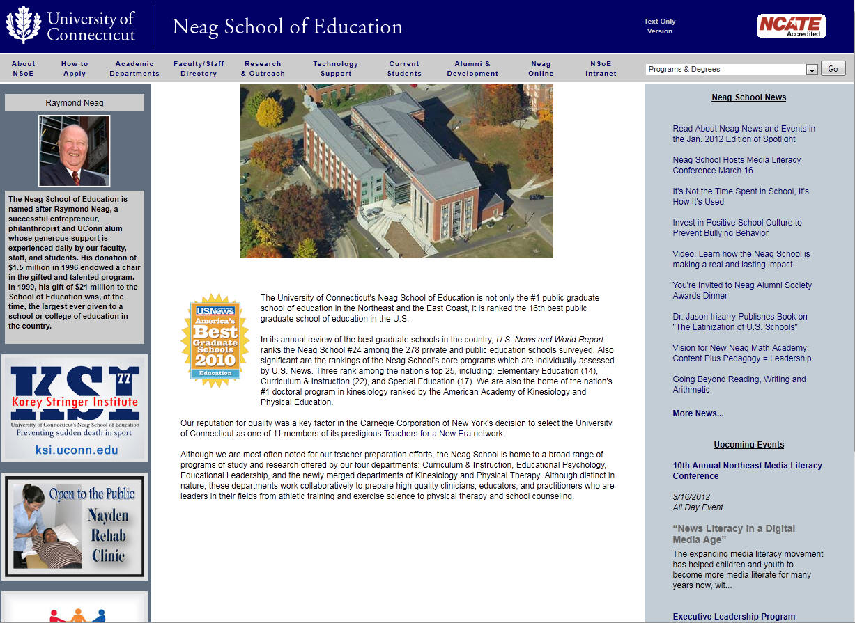 University of Connecticut Neag School of Education