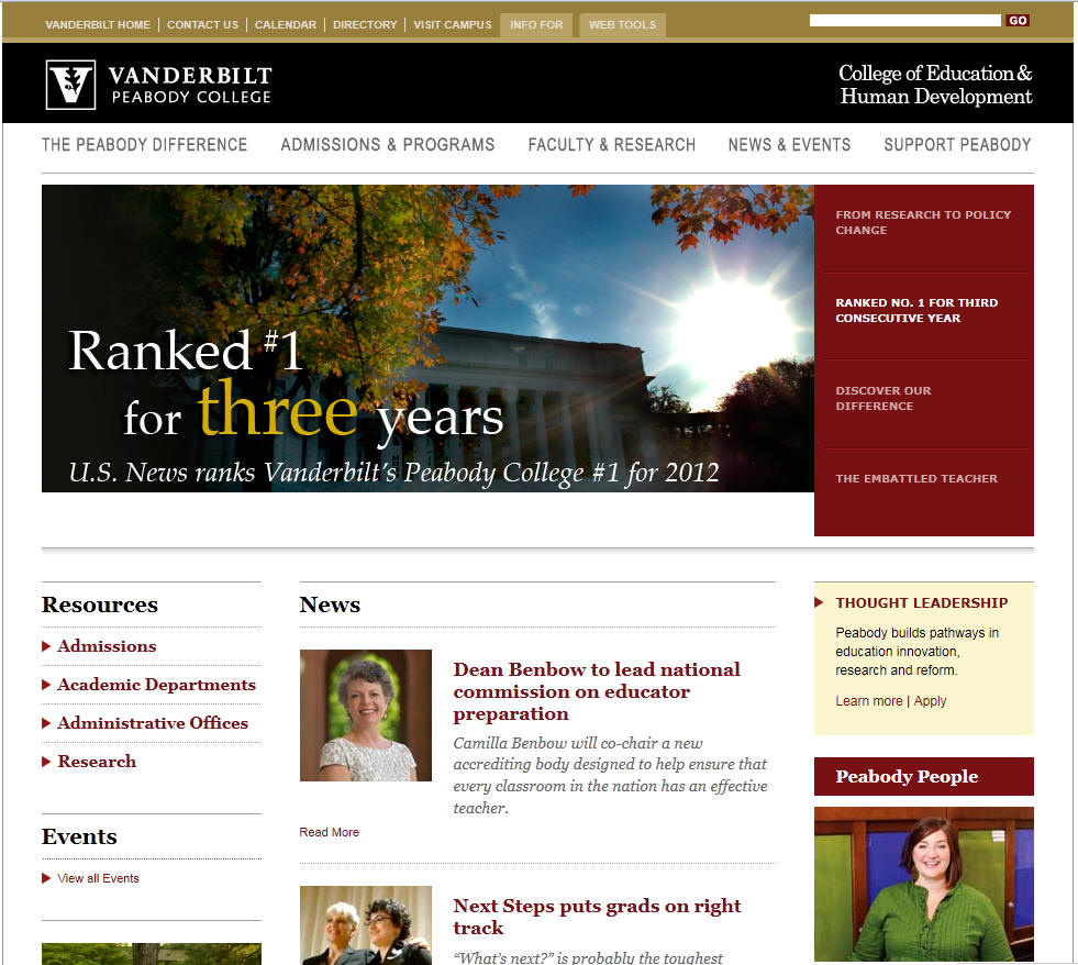 Vanderbilt University College of Education and Human Development
