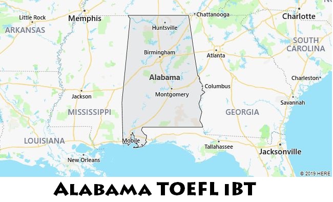 Alabama TOEFL iBT