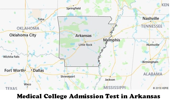 Medical College Admission Test in Arkansas