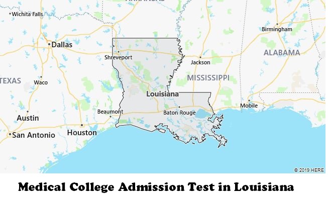 Medical College Admission Test in Louisiana