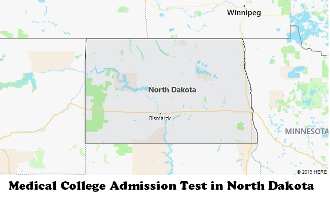 Medical College Admission Test in North Dakota