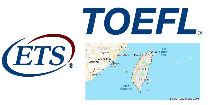 TOEFL Test Centers in Taiwan, China