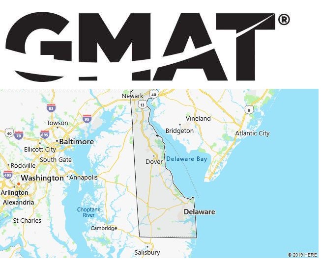 GMAT Test Centers in Delaware