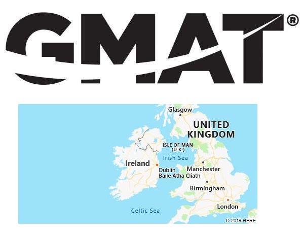 GMAT Test Centers in Ireland
