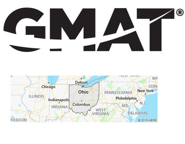 GMAT Test Centers in Ohio