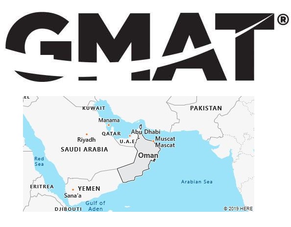 GMAT Test Centers in Oman