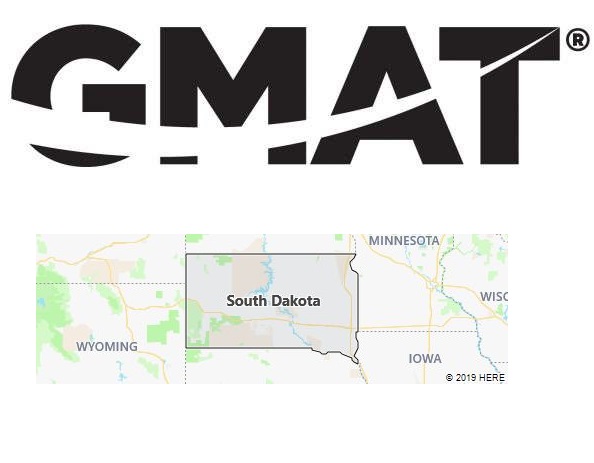 GMAT Test Centers in South Dakota