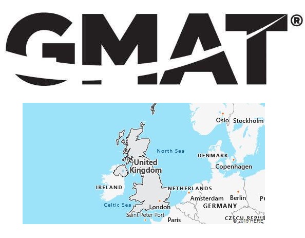 GMAT Test Centers in United Kingdom