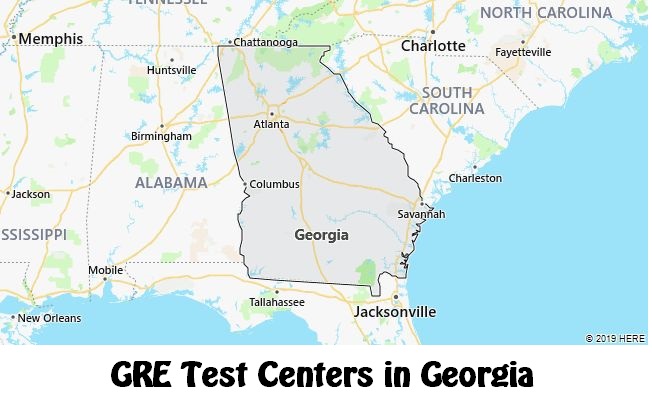 GRE Test Dates in Georgia
