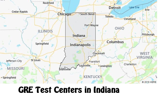 GRE Test Dates in Indiana