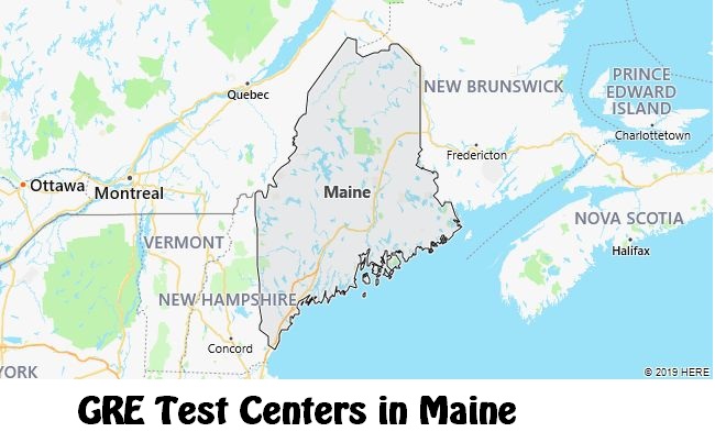 GRE Test Dates in Maine