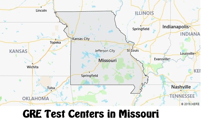 GRE Test Dates in Missouri