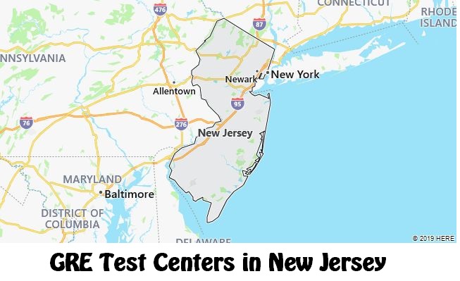 GRE Test Dates in New Jersey