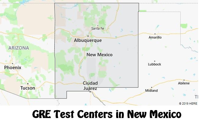 GRE Test Dates in New Mexico