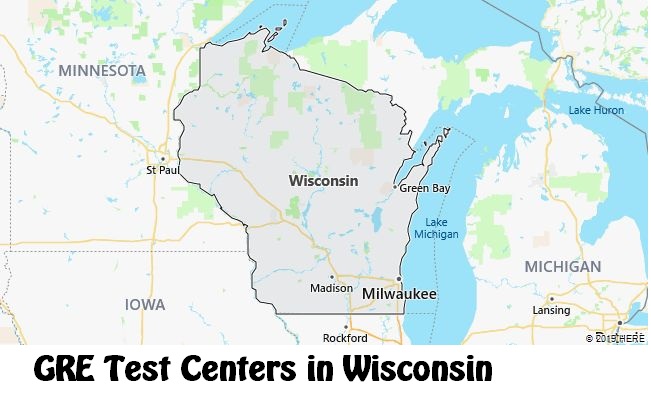 GRE Test Dates in Wisconsin