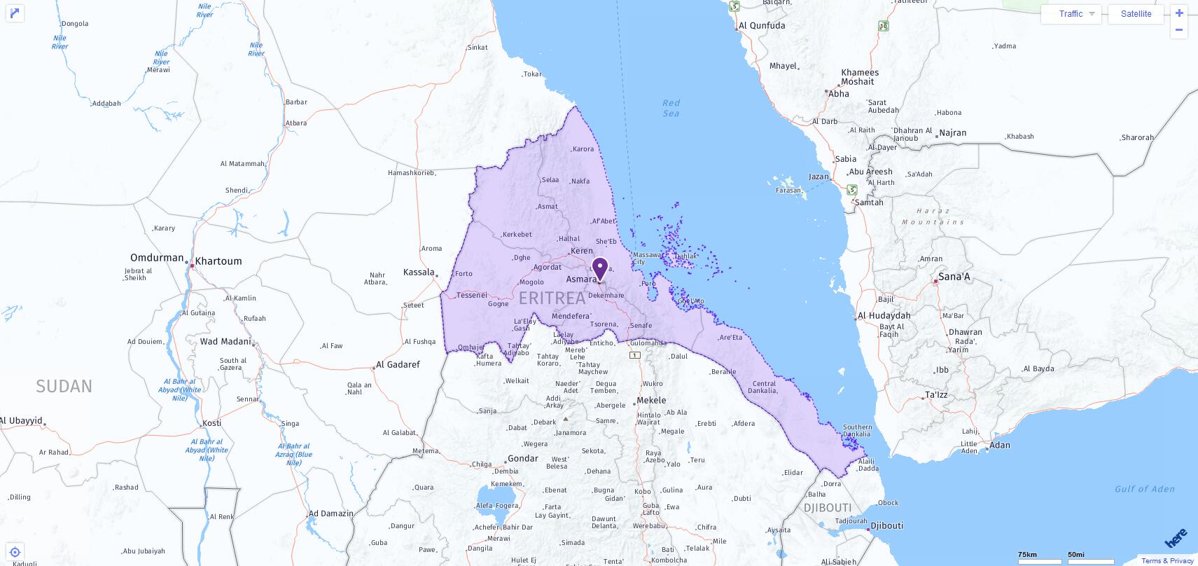 ACT Test Centers and Dates in Eritrea