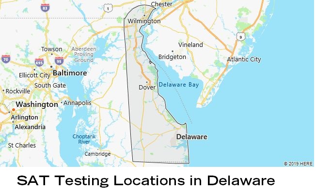 SAT Testing Locations in Delaware