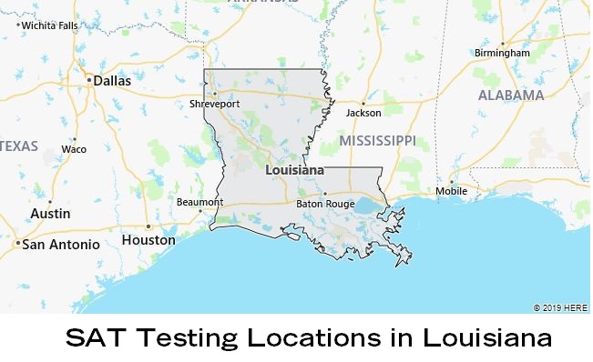 SAT Testing Locations in Louisiana