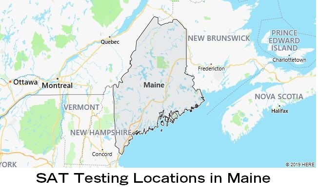 SAT Testing Locations in Maine