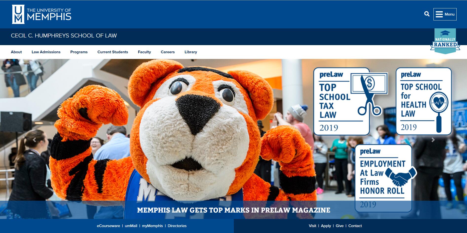 The Cecil C. Humphreys School of Law at University of Memphis