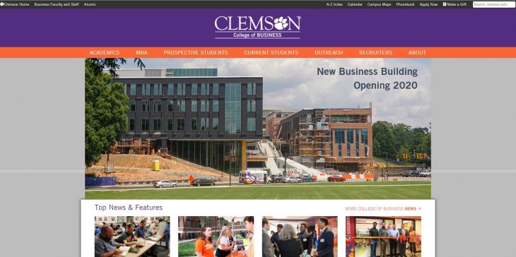 The College of Business and Behavioral Science at Clemson University