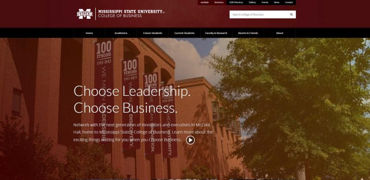 The College of Business at Mississippi State University