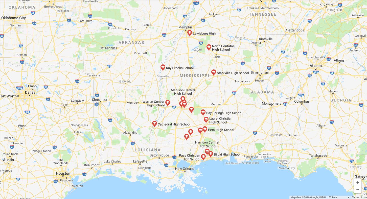 Top High Schools in Mississippi