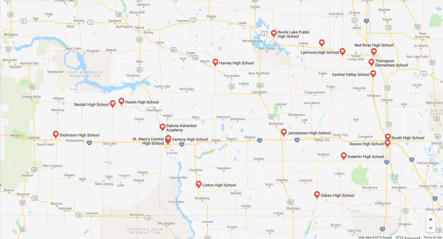 Top High Schools in North Dakota