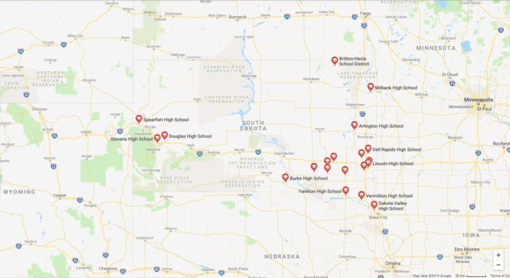 Top High Schools in South Dakota