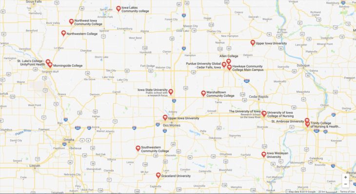 Top Nursing Schools in Iowa