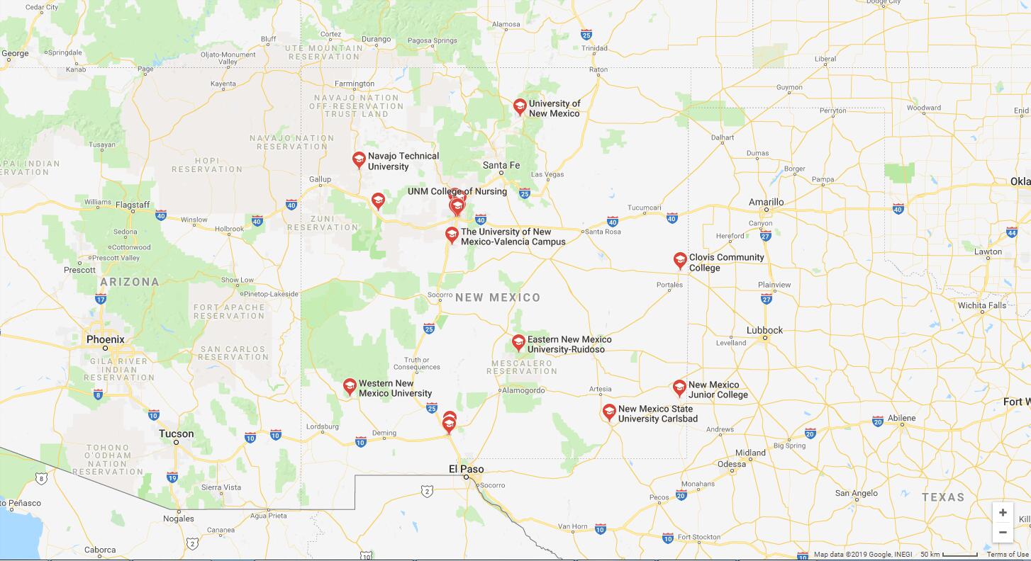 Top Nursing Schools in New Mexico