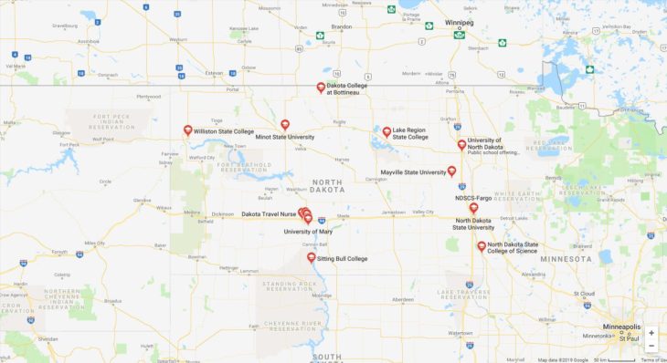 Top Nursing Schools in North Dakota