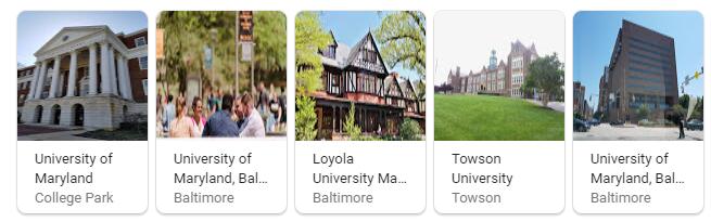 Top Universities in Maryland