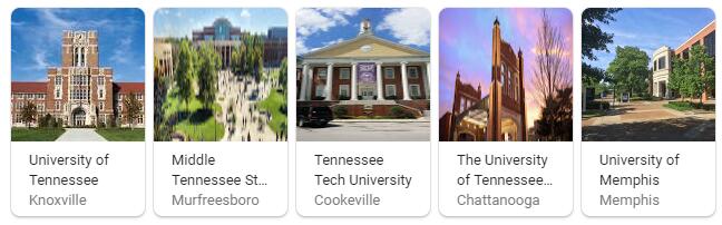 Top Universities in Tennessee