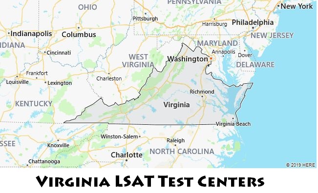 Virginia LSAT Testing Locations