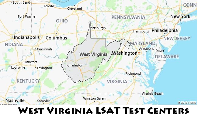 West Virginia LSAT Testing Locations