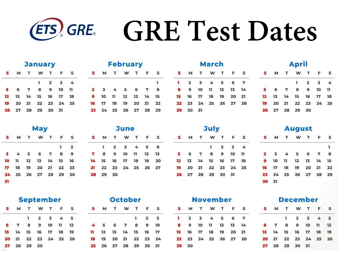 GRE Test Dates